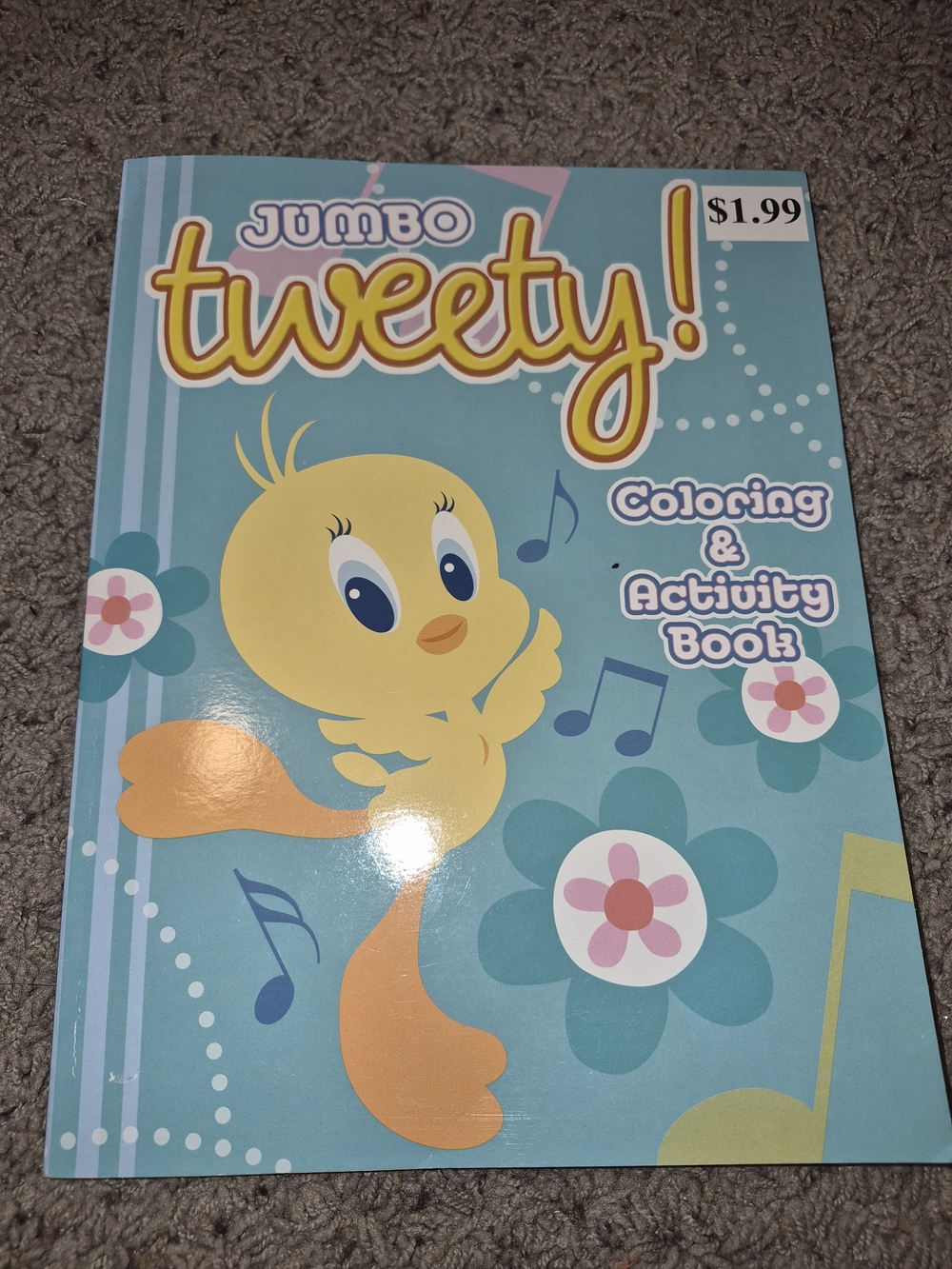 Tweety Jumbo Coloring & Activity Book from 2008